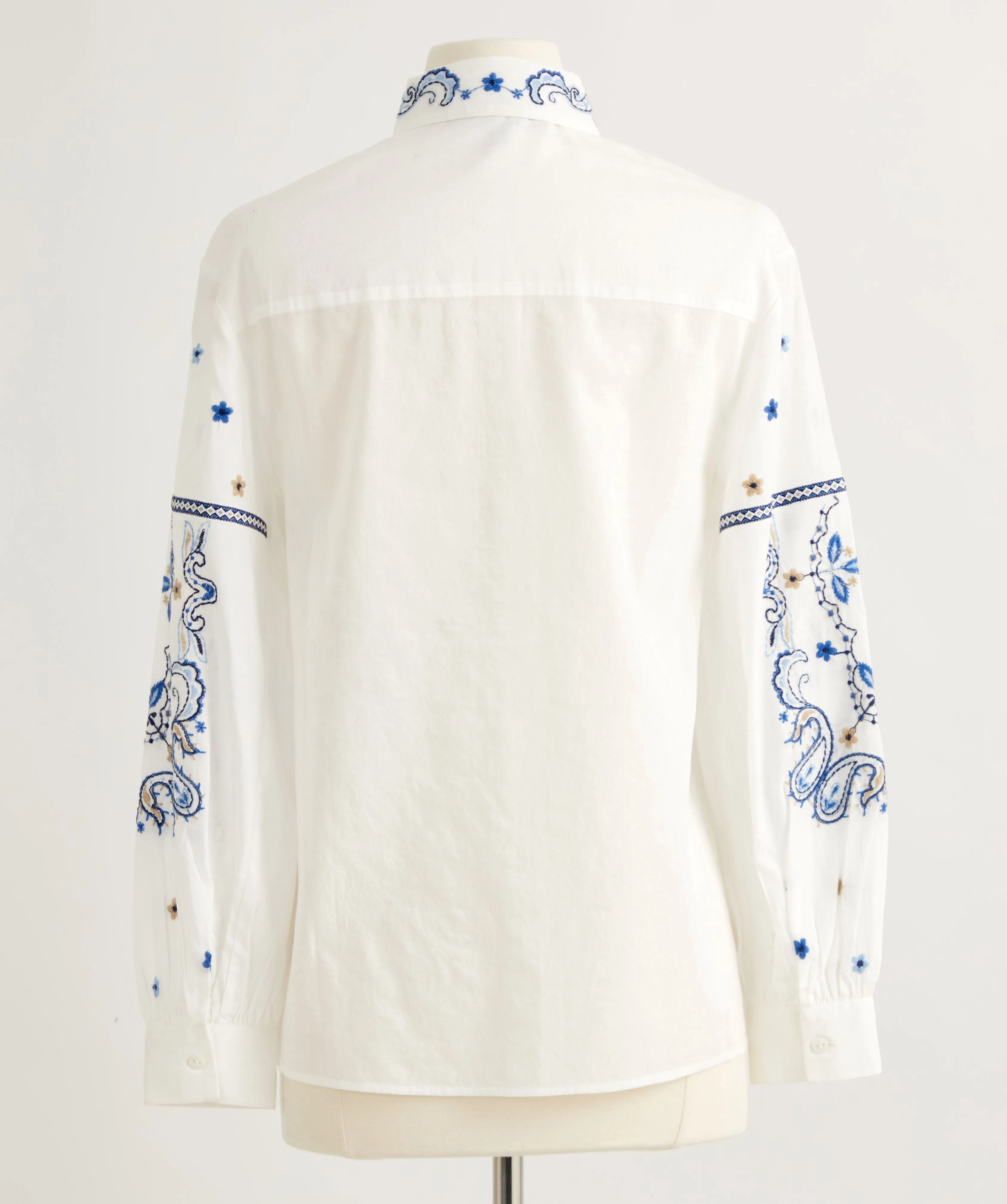 Bandana Embroidered Blouse