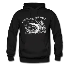 Black "Cam's Crappie Hole" Hoodie