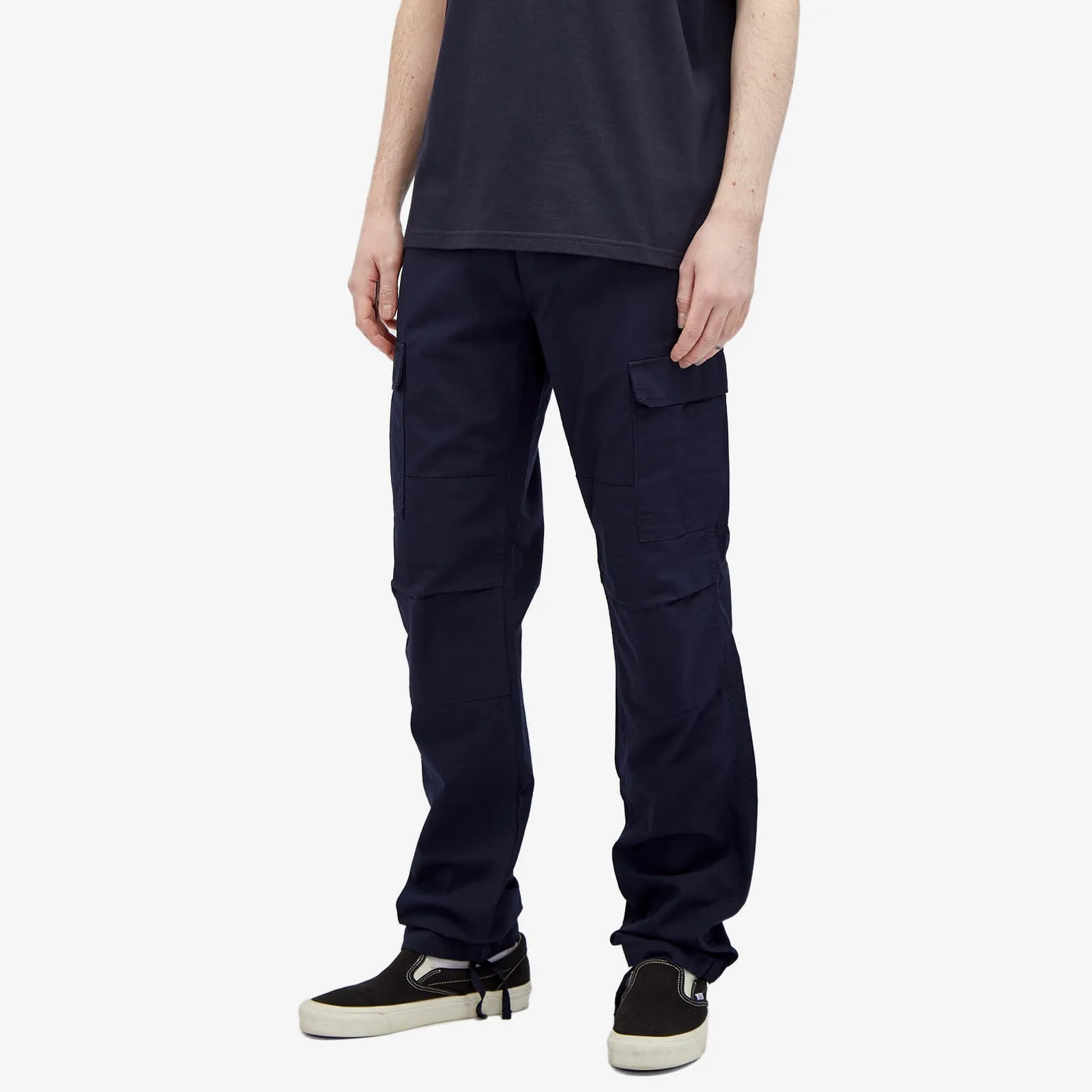 Carhartt Wip Aviation Pants, dark blue