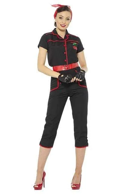 Deluxe 50's Rockabilly Costume - Buy Online Only