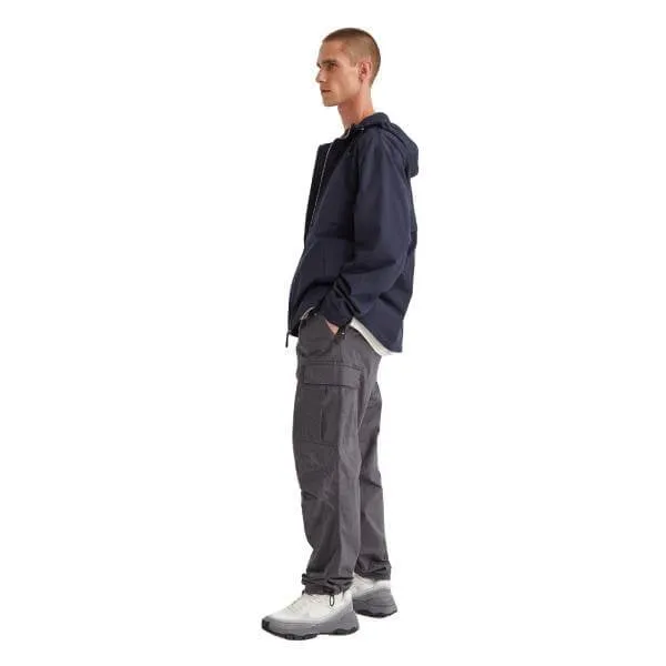 H&M Regular Fit Ripstop Cargo Pants, dark gray