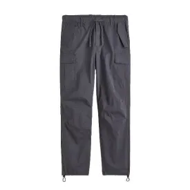 H&M Regular Fit Ripstop Cargo Pants, dark gray