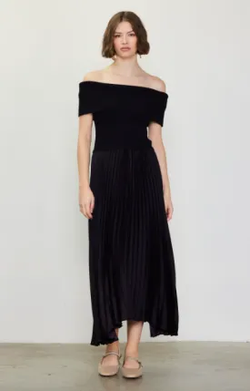 Lucia Off Shoulder Rib Dress