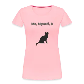 Me, Myself, & Cat Premium Women’s Organic T-Shirt