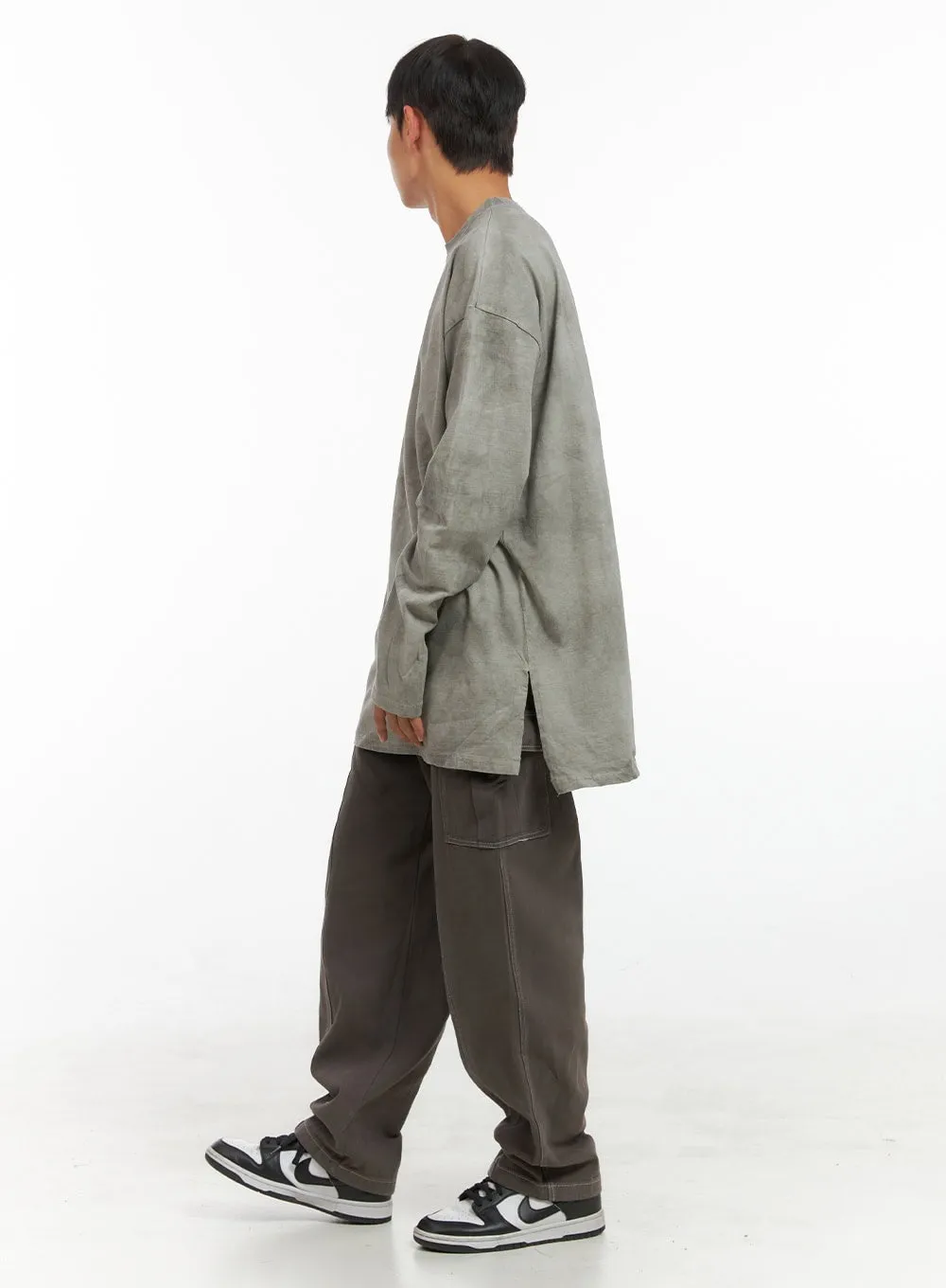 Men's Pigment Cargo Cotton Pants IS419