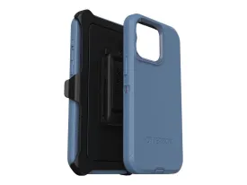 Otterbox Defender Apple Iphone 15 Pro Max Baby Blue Jeans - Blue