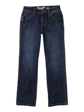 Wrangler Boy's Indigo Blue Retro Slim Straight Jean